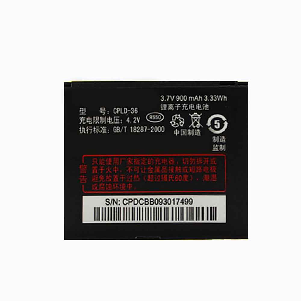 Batería para 8720L/coolpad-CPLD-36